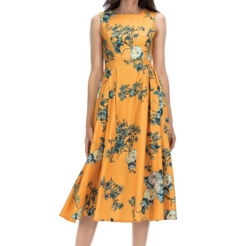 Vestido Invitada Flores