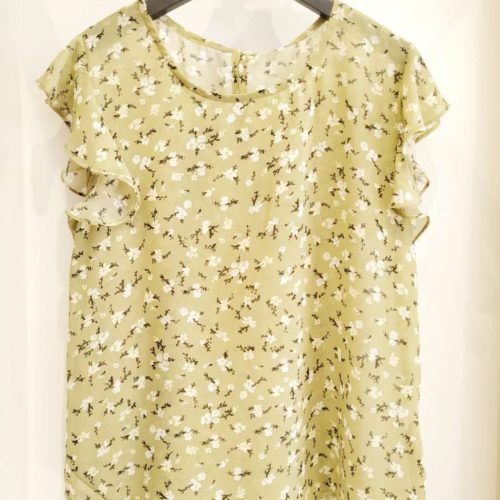 Blusa Verde Flores