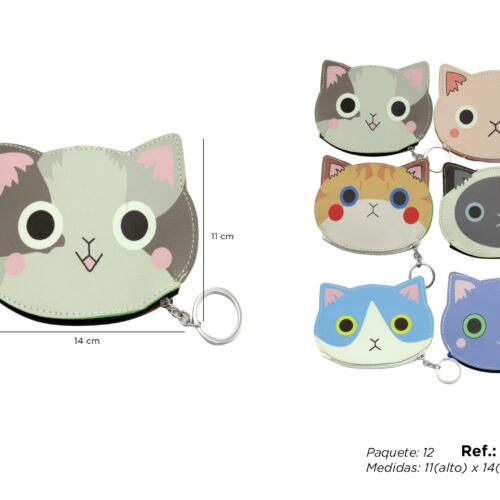 Monedero de Gatos