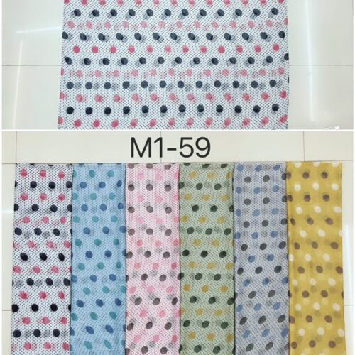 Pañuelos Estampado Topos