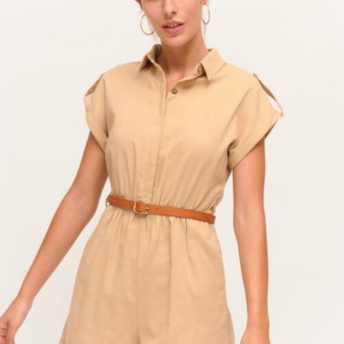 Mono Corto Beige Safari