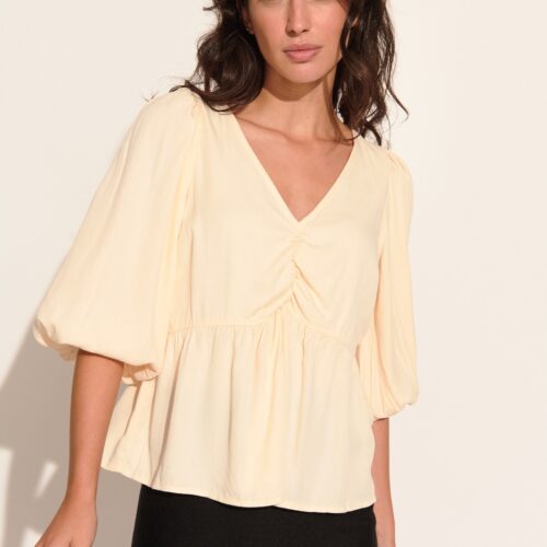 Blusa Apricot Espalda Abertura