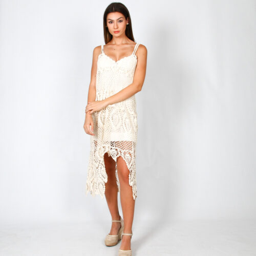 Vestido Corto Tirantes Ibicenco