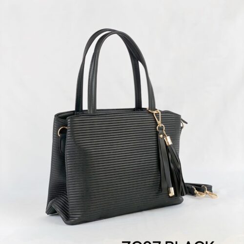 Bolso Líneas con Borla