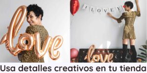 decoración san Valentín