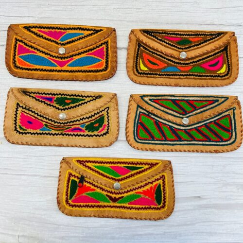 Monedero Étnico Piel
