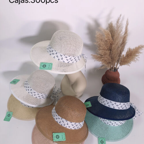 Sombrero Verano Cinta Anclas