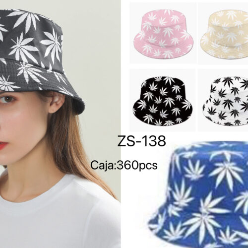 Gorro Pescador Hojas