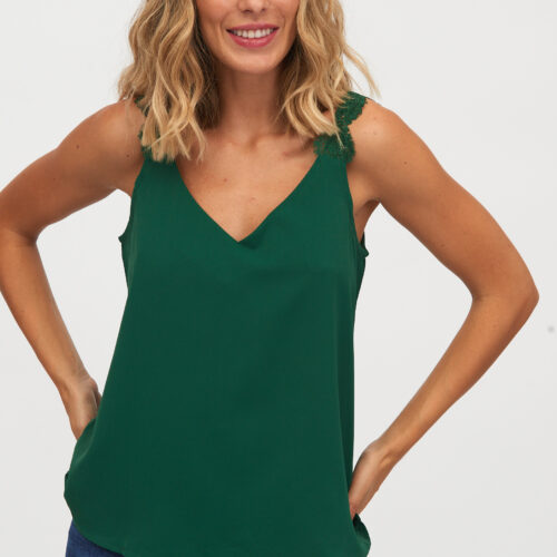Blusa Tirantes Verde