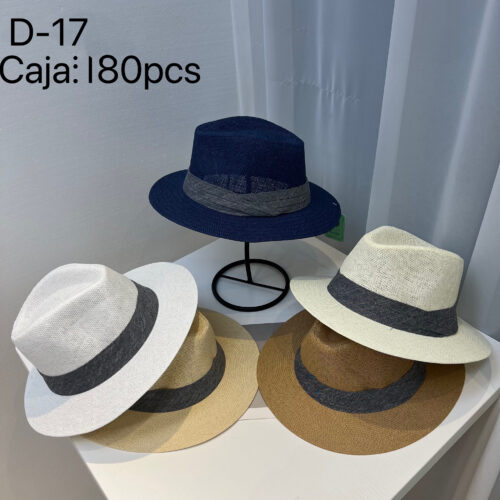 Sombrero Cinta Gris