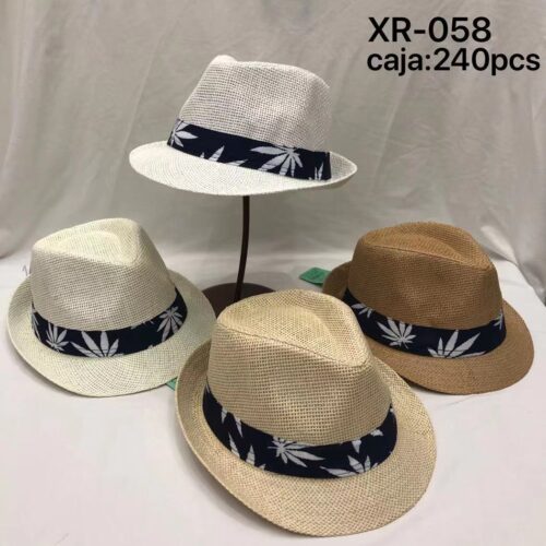 Sombrero Cinta Hojas