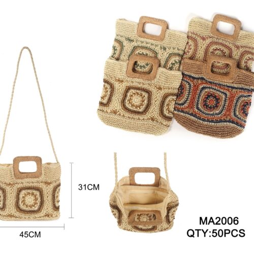 Bolso Cuadrado con Colores