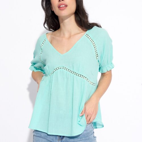 Blusa Azul Claro