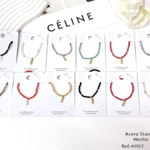 Pulsera Bolitas Infinito