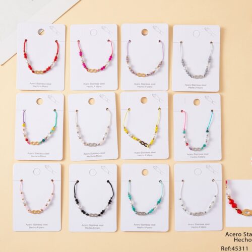 Pulsera Bolitas Infinito