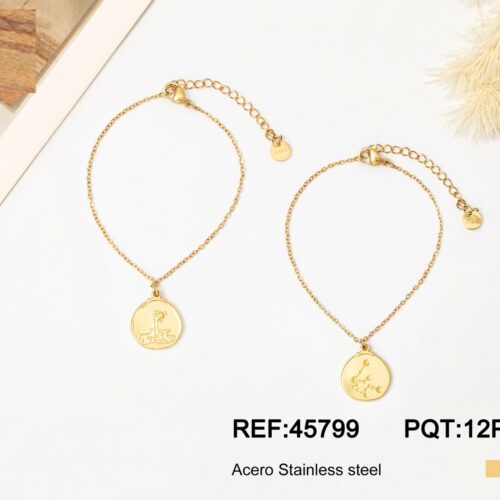 Pulsera Acero Acuario