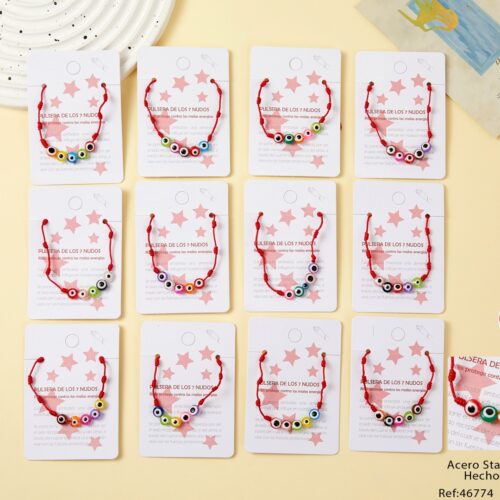 Pulsera Roja Ojo Turco