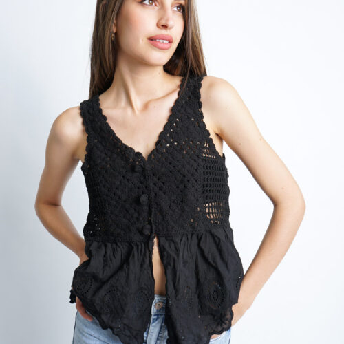 Blusa Ibicenco Botones