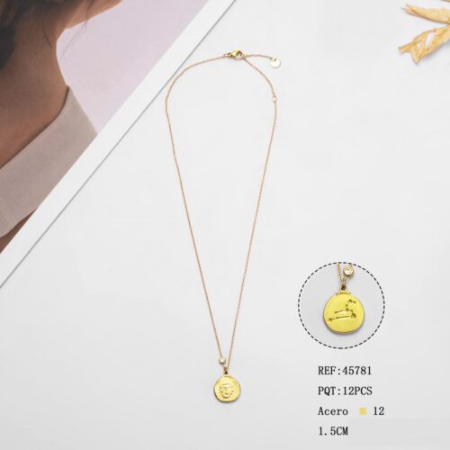 Collar Acero Leo