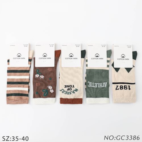 Calcetín Mujer Estampados Variados