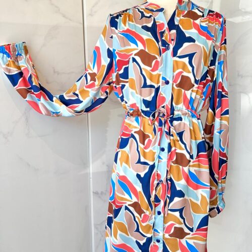Vestido Estampado Multicolor