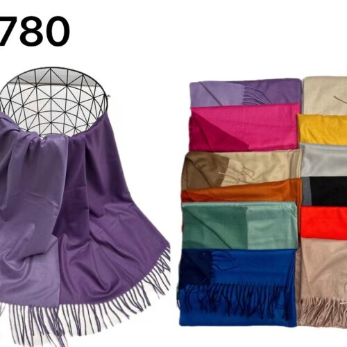 Pañuelo Liso Flecos