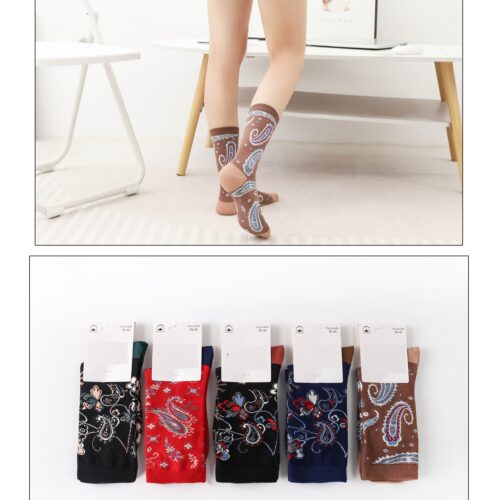 Calcetines Mujer Paisley