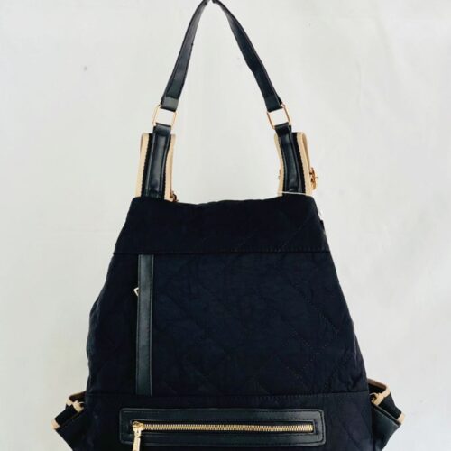 Mochila Acolchada Rombos Antirrobos