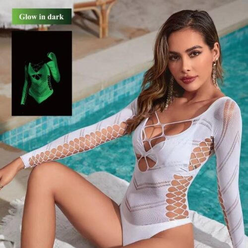 Body Interior Blanco Rejilla Efecto Luminoso