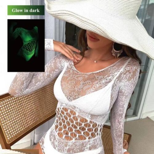 Body Interior Blanco Rejilla Efecto Luminoso