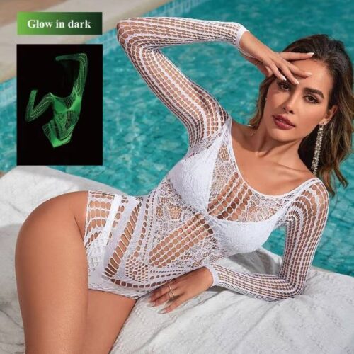 Body Interior Blanco Rejilla Efecto Luminoso