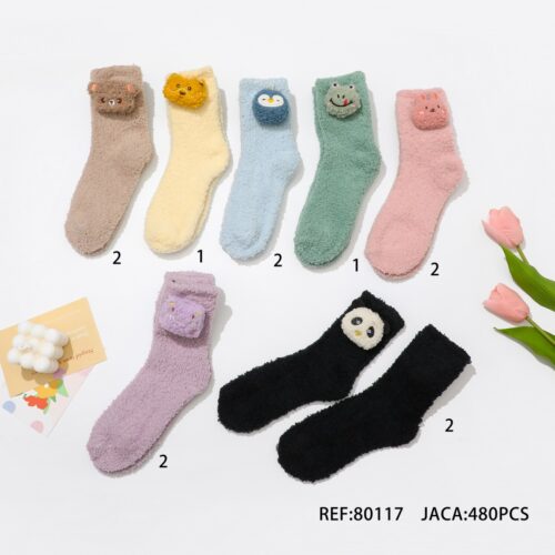 Calcetines Mujer Invierno Animales