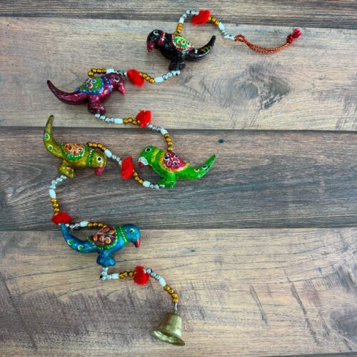 Decoración Tiras India Loros