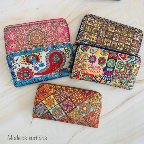 Cartera Turca Con Cremallera