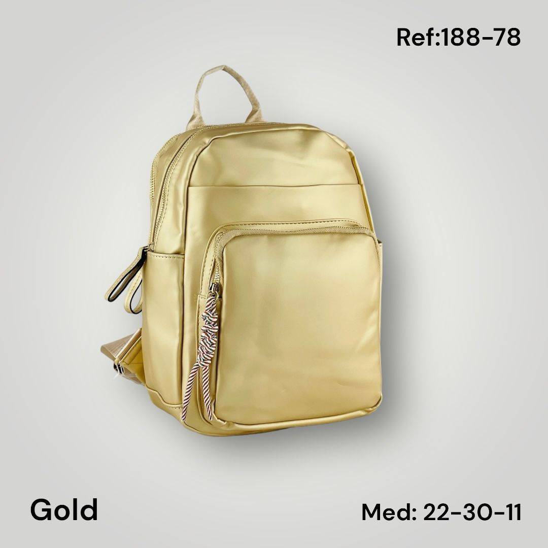 Modamoda De - Italian Leather Backpack 3in1 T141