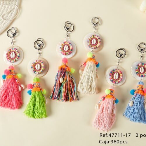 Llavero Étnico Concha