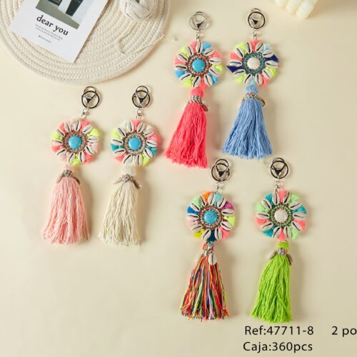 Llavero Étnico Conchas