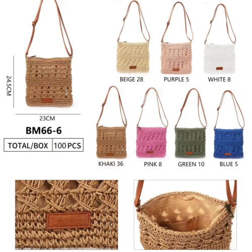 Bolso De Verano Trenzado