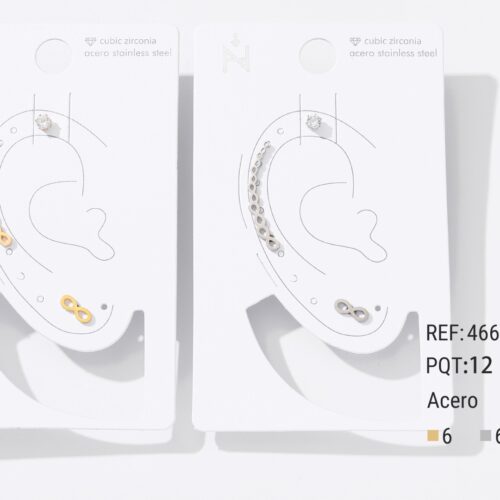 Pendientes Acero Infinito Conjunto