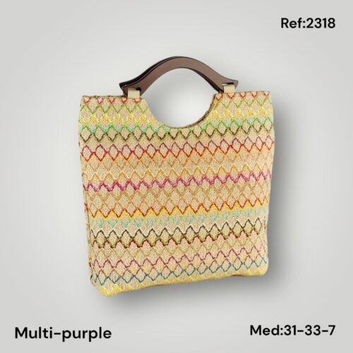 Bolso de Mano Rombos
