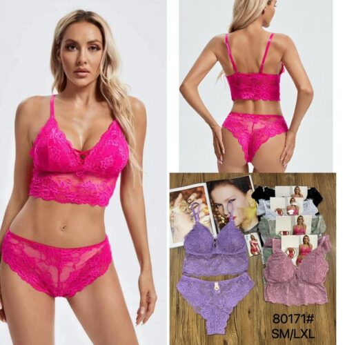 Conjunto Bralette Ropa Interior