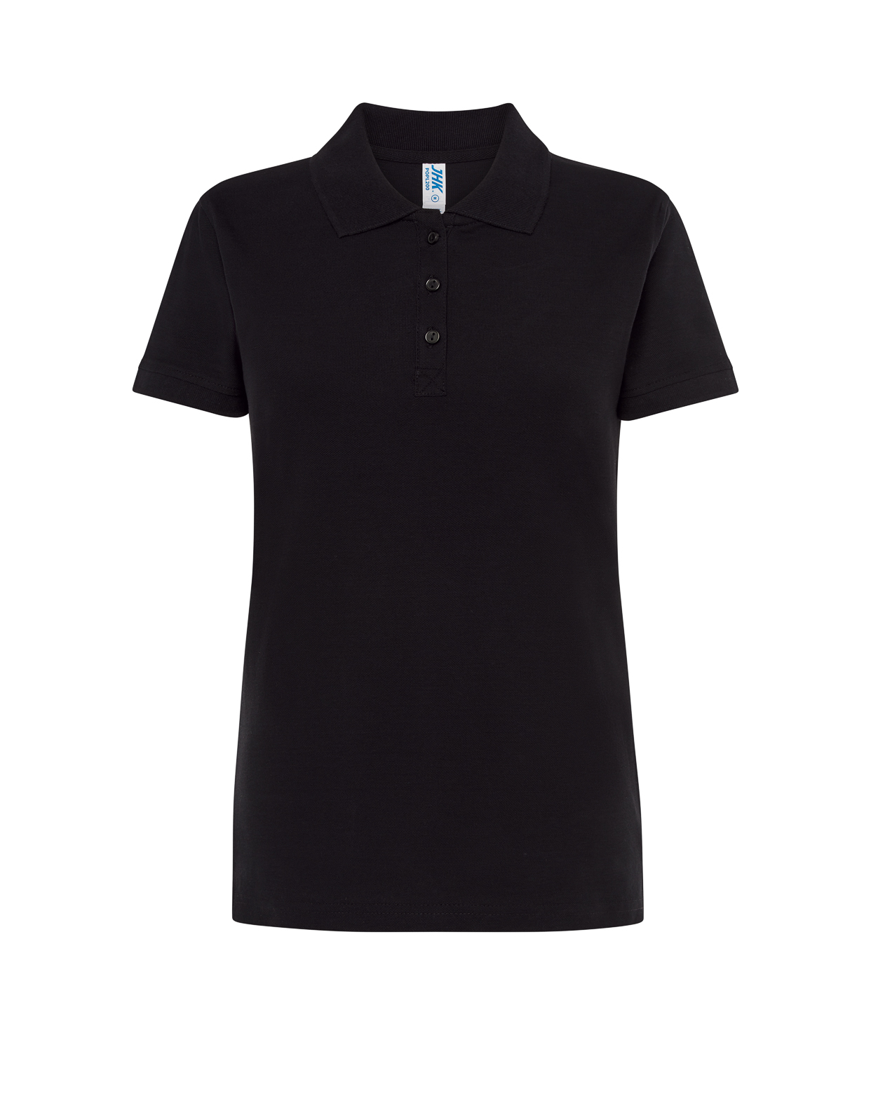 jhktshirt_popl200wk_bk Polo Worker Lady Mujer - Piqué Empresa 200gr Workwear - Imagen 3