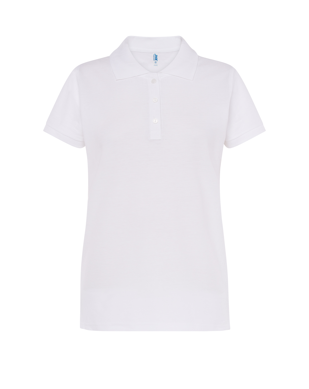 jhktshirt_popl200wk_wh Polo Worker Lady Mujer - Piqué Empresa 200gr Workwear - Imagen 2