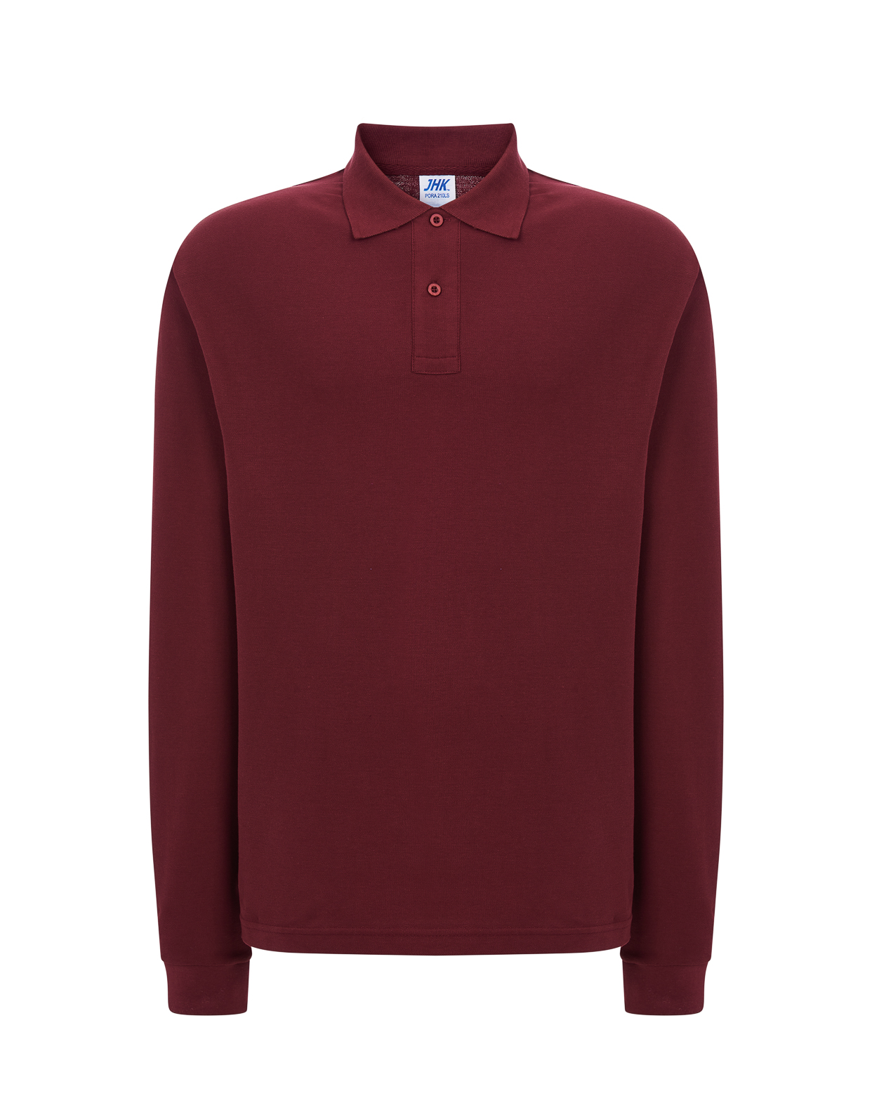 jhktshirt_pora210ls_bu Polo Piqué Manga Larga Hombre 210gr - Regular LS Polo Man - Imagen 15