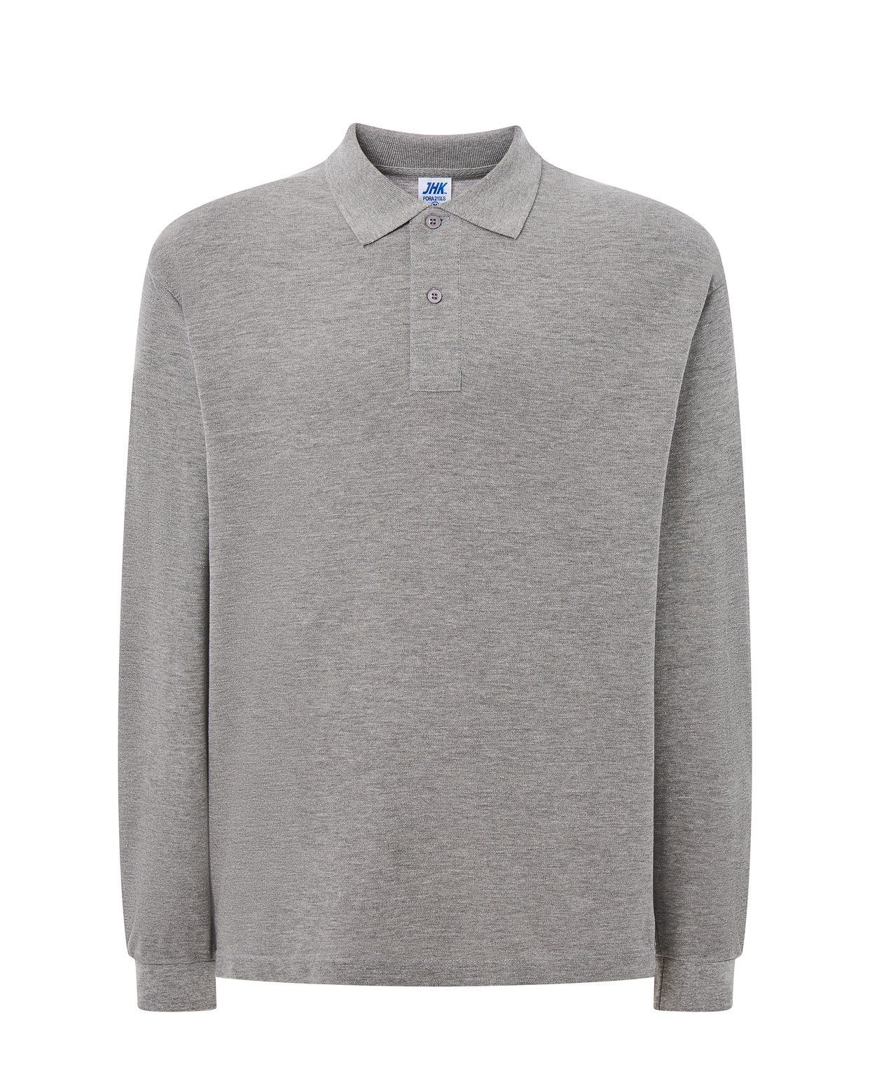 jhktshirt_pora210ls_gm Polo Piqué Manga Larga Hombre 210gr - Regular LS Polo Man - Imagen 7