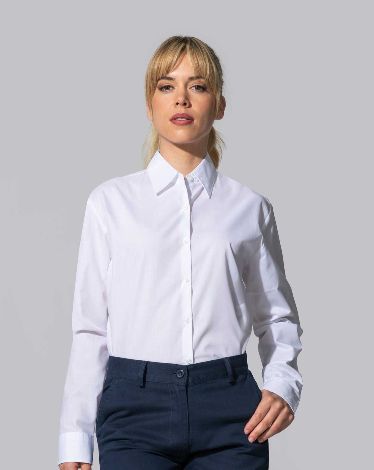 jhktshirt_shloslo_0 Camisa OSLO LADY (OIL) antimancha repele agua y aceite workwear - Imagen 1