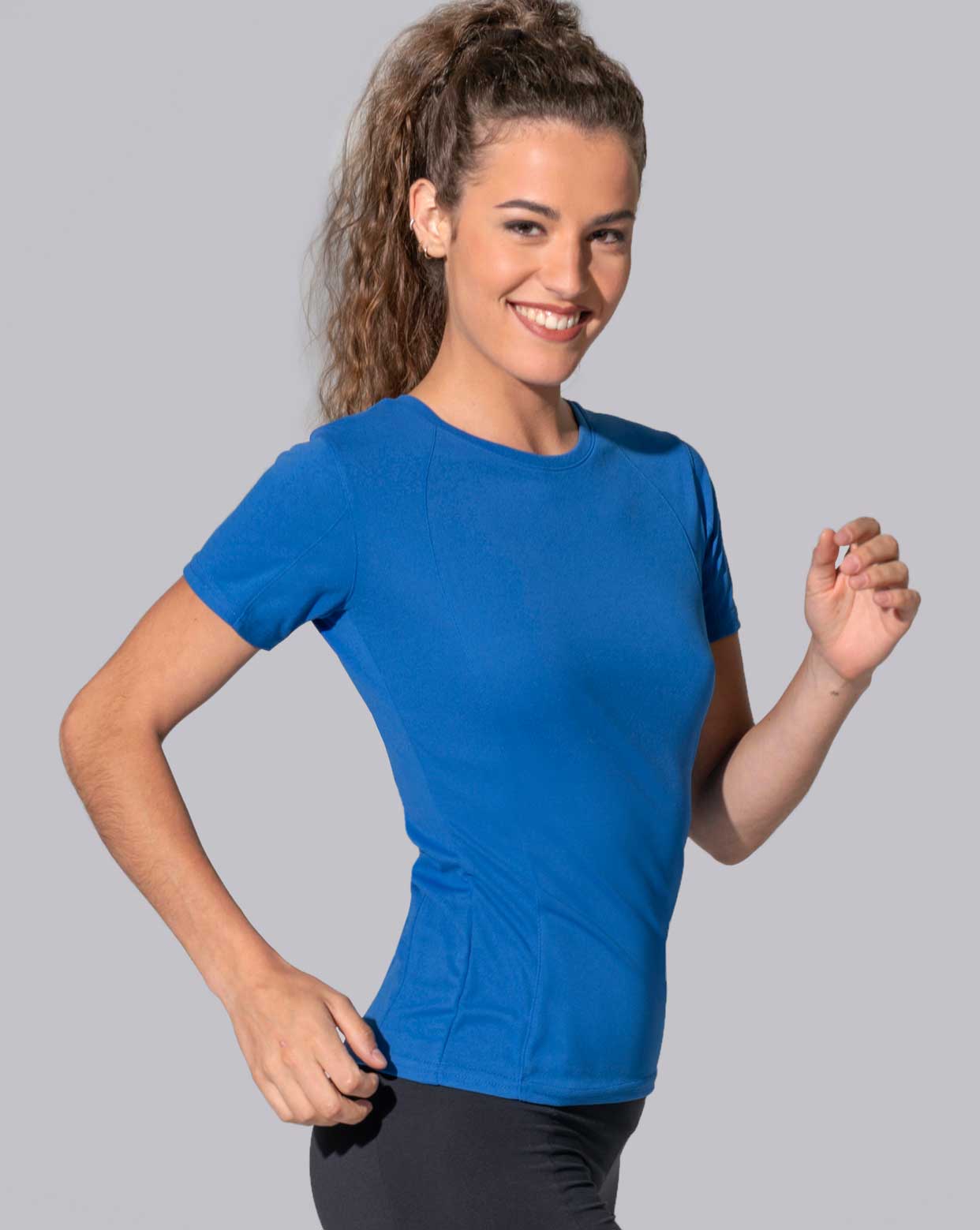jhktshirt_sportlady_0 Sport T-Shirt Lady | Camiseta Técnica Mujer Entallada - Imagen 1