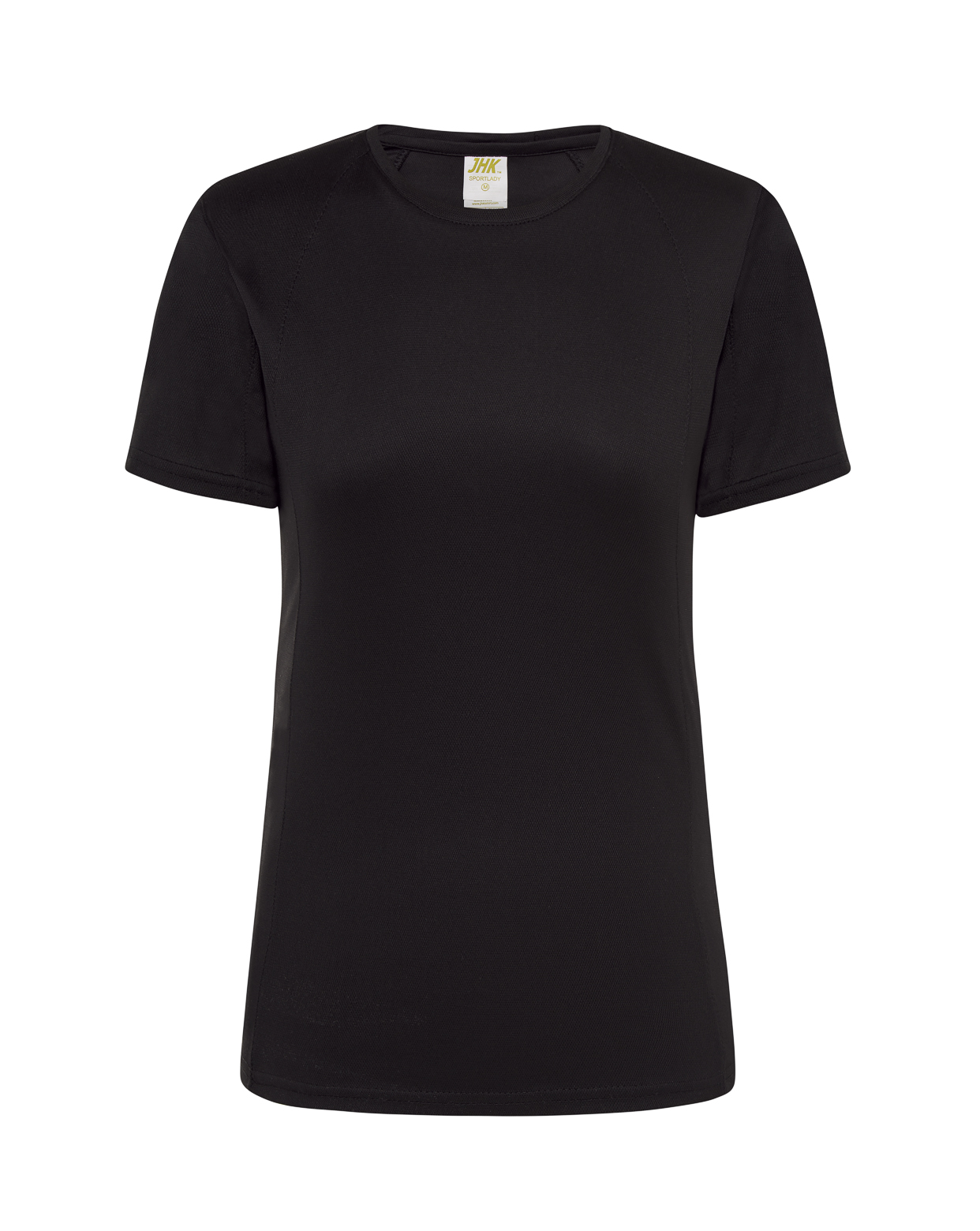jhktshirt_sportlady_bk Sport T-Shirt Lady | Camiseta Técnica Mujer Entallada - Imagen 3