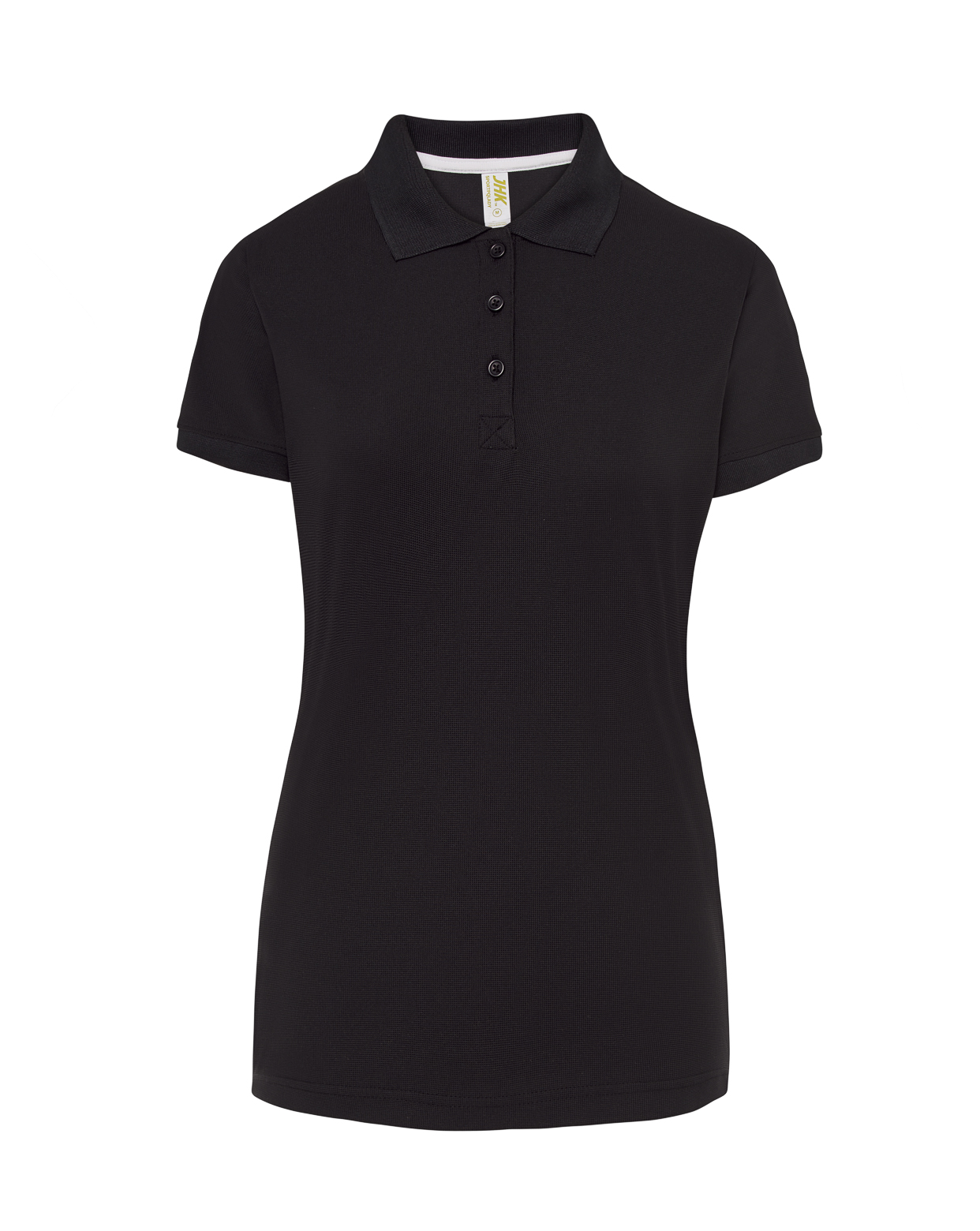 jhktshirt_sportpqlady_bk Polo Piqué Deportivo Mujer Entallado - Pique Polo Lady - Imagen 3