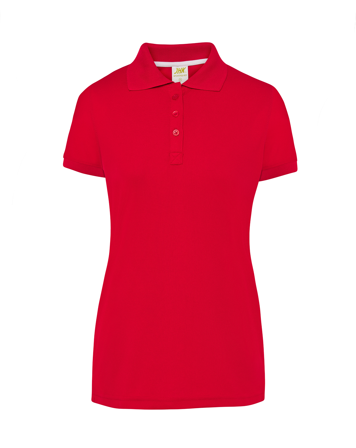 jhktshirt_sportpqlady_rd Polo Piqué Deportivo Mujer Entallado - Pique Polo Lady - Imagen 4